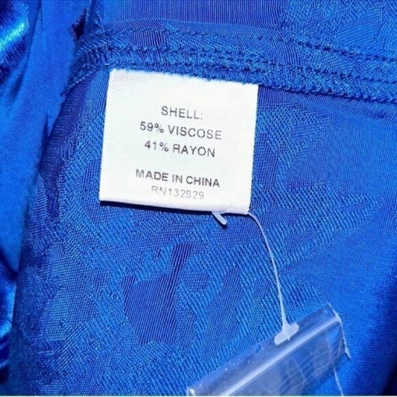 Majorelle Mini Cobalt Blue Dress(Size Small) - Picture 10 of 11